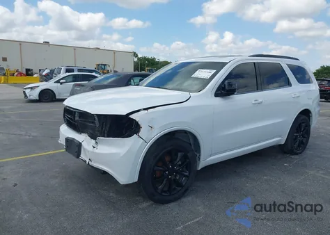2018 Dodge Durango Gt Awd from USA, damaged, VIN 1C4RDJDG2JC414504